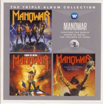 3CD/Dobozkészlet Manowar: The Triple Album Collection