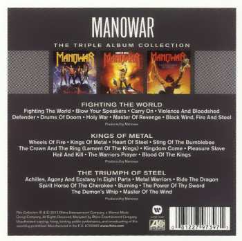 3CD/Dobozkészlet Manowar: The Triple Album Collection