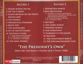 2CD U.S. Marine Band: The Heritage Of John Philip Sousa, Volume 3 LTD