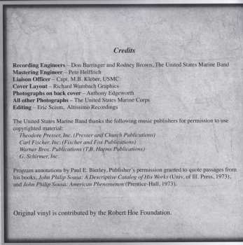 2CD U.S. Marine Band: The Heritage Of John Philip Sousa, Volume 3 LTD