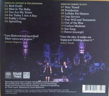 CD The Unthanks: The Songs Of Robert Wyatt And Antony & The Johnsons (Live From The Union Chapel, London)