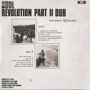 LP The Upsetters: Soul Revolution Part II Dub CLR