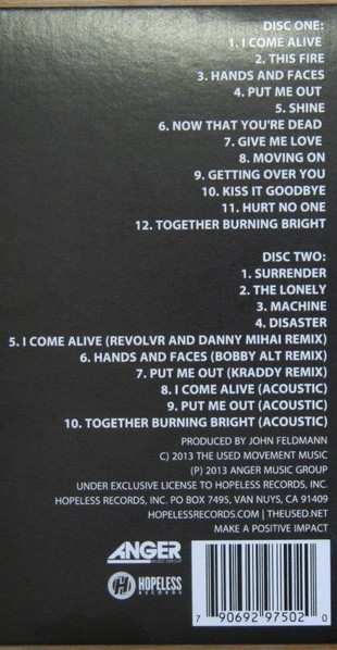 2CD The Used: Vulnerable (II)