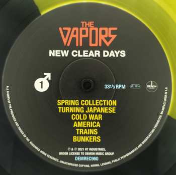 LP The Vapors: New Clear Days CLR