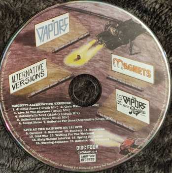 4CD/Dobozkészlet The Vapors: Waiting For The Weekend (The United Artists & Liberty Records Recordings) DLX