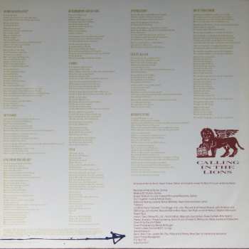 LP The Venetians: Calling In The Lions