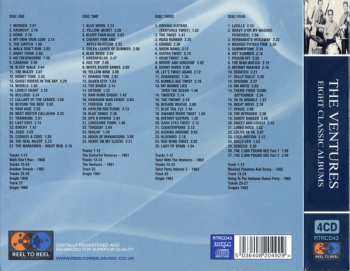 4CD The Ventures: Eight Classic Albums DIGI