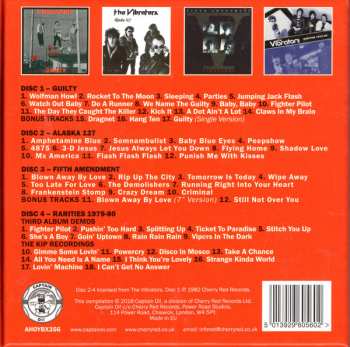4CD/Dobozkészlet The Vibrators: The Albums 1979-1985