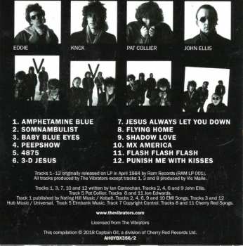 4CD/Dobozkészlet The Vibrators: The Albums 1979-1985
