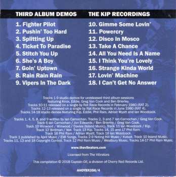 4CD/Dobozkészlet The Vibrators: The Albums 1979-1985