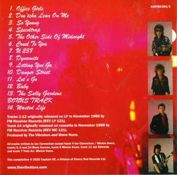 5CD/Dobozkészlet The Vibrators: The Albums 1985-1990