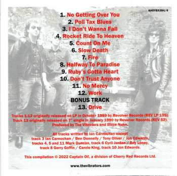 5CD/Dobozkészlet The Vibrators: The Albums 1985-1990