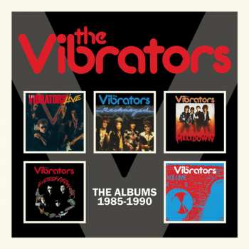 5CD/Dobozkészlet The Vibrators: The Albums 1985-1990