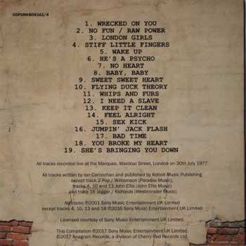 4CD/Dobozkészlet The Vibrators: The Epic Years 1976-1978
