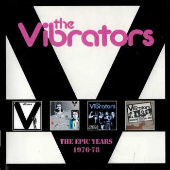 4CD/Dobozkészlet The Vibrators: The Epic Years 1976-1978