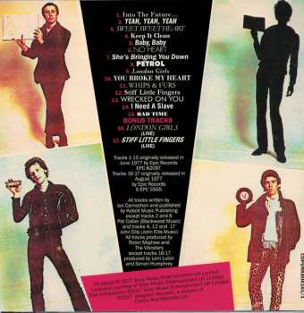 4CD/Dobozkészlet The Vibrators: The Epic Years 1976-1978