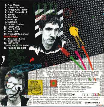 4CD/Dobozkészlet The Vibrators: The Epic Years 1976-1978