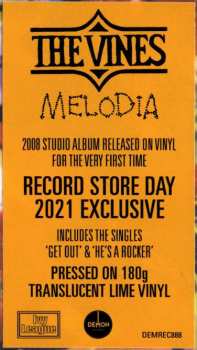 LP The Vines: Melodia LTD | CLR