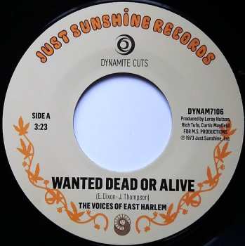 SP The Voices Of East Harlem: Little People / Wanted Dead Or Alive