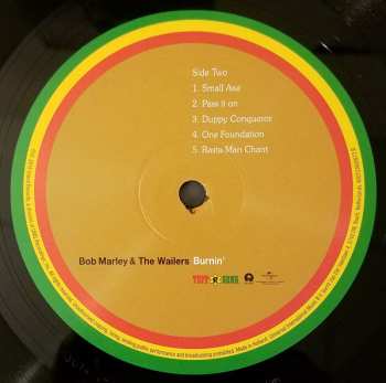 LP The Wailers: Burnin'