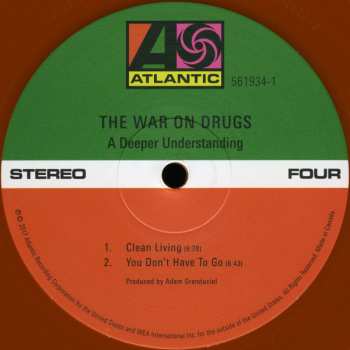 2LP The War On Drugs: A Deeper Understanding CLR