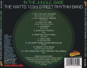 CD Charles Wright & The Watts 103rd St Rhythm Band: In The Jungle, Babe