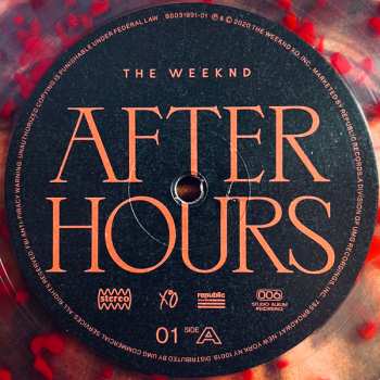 2LP The Weeknd: After Hours CLR | LTD