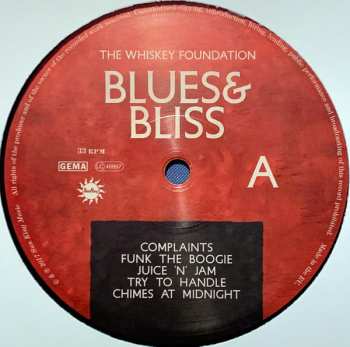 LP The Whiskey Foundation: Blues And Bliss