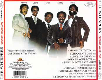 CD The Whispers: Open Up Your Love