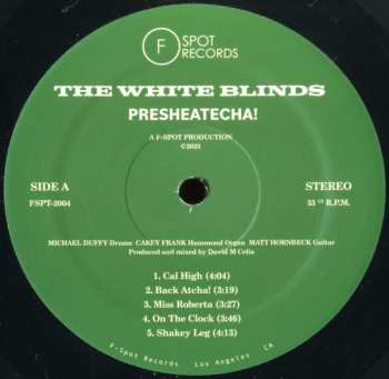 LP The White Blinds: PRESHEATECHA!
