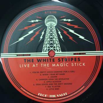 3LP/Dobozkészlet The White Stripes: Live In Detroit LTD | CLR