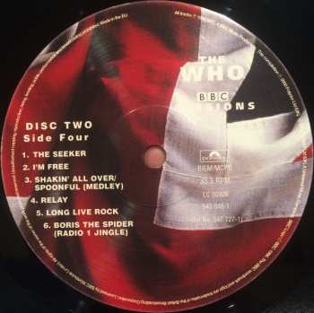 2LP The Who: BBC Sessions