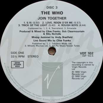 3LP/Dobozkészlet The Who: Join Together