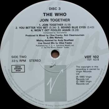 3LP/Dobozkészlet The Who: Join Together