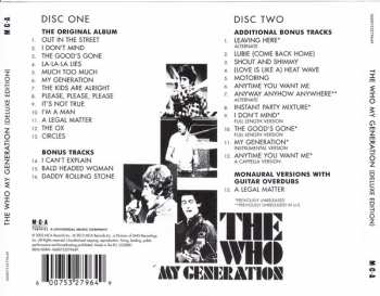 2CD The Who: My Generation DLX