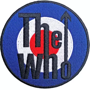 Felvarró Target Logo The Who Bordered