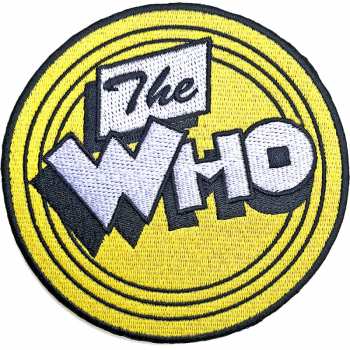 Merch The Who: Felvarró Yellow Circle