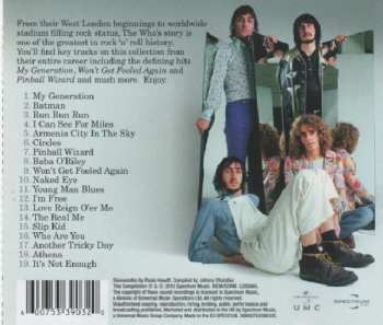 CD The Who: Pinball Wizard: The Collection