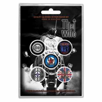 Merch The Who: Kitűző készlet Quadrophenia 
