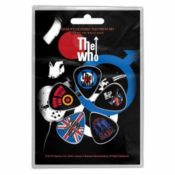 Merch The Who: Gitár pengető készlet Pete Townsend 