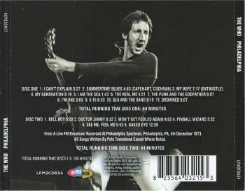 2CD The Who: Philadelphia