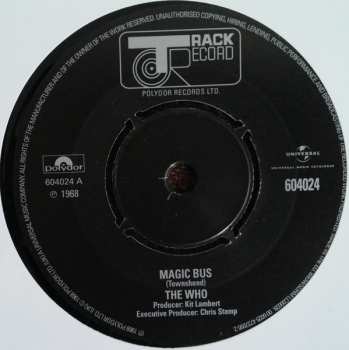 15SP/Dobozkészlet The Who: The Track Singles (1967-1973) LTD