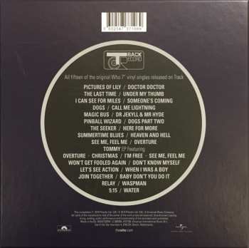 15SP/Dobozkészlet The Who: The Track Singles (1967-1973) LTD