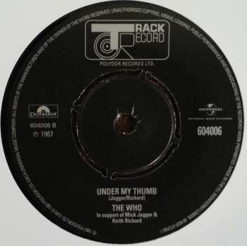 15SP/Dobozkészlet The Who: The Track Singles (1967-1973) LTD