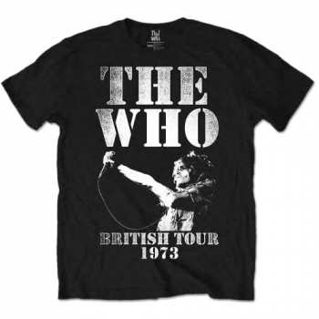 Merch The Who: Póló British Tour 1973 