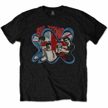 Merch The Who: Póló Groovy Border 