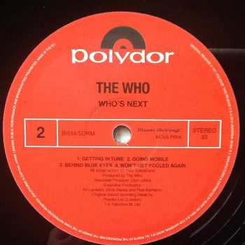LP The Who: Who's Next