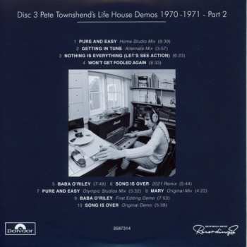 10CD/Dobozkészlet/Blu-ray The Who: Who's Next | Life House DLX | LTD