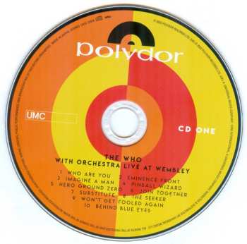 2CD/Blu-ray The Who: With Orchestra Live At Wembley DIGI