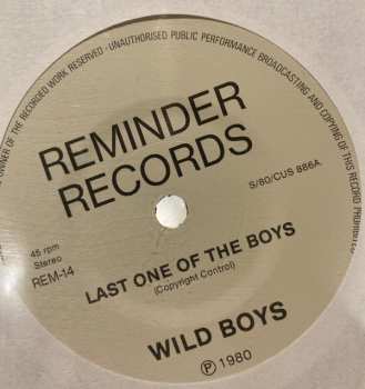 SP The Wild Boys: Last One Of The Boys